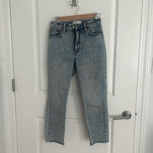 Abercrombie Mom High Rise Curve Love Jeans